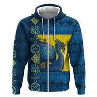 Kievan Rus Hoodie Slavic Dragon Ship - Wonder Print Shop
