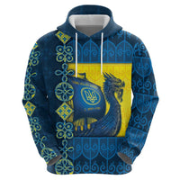 Kievan Rus Hoodie Slavic Dragon Ship - Wonder Print Shop