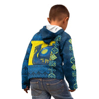 Kievan Rus Kid Hoodie Slavic Dragon Ship - Wonder Print Shop