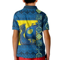 Kievan Rus Kid Polo Shirt Slavic Dragon Ship - Wonder Print Shop