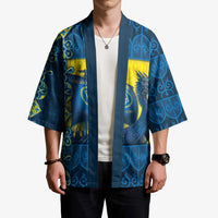 Kievan Rus Kimono Slavic Dragon Ship - Wonder Print Shop