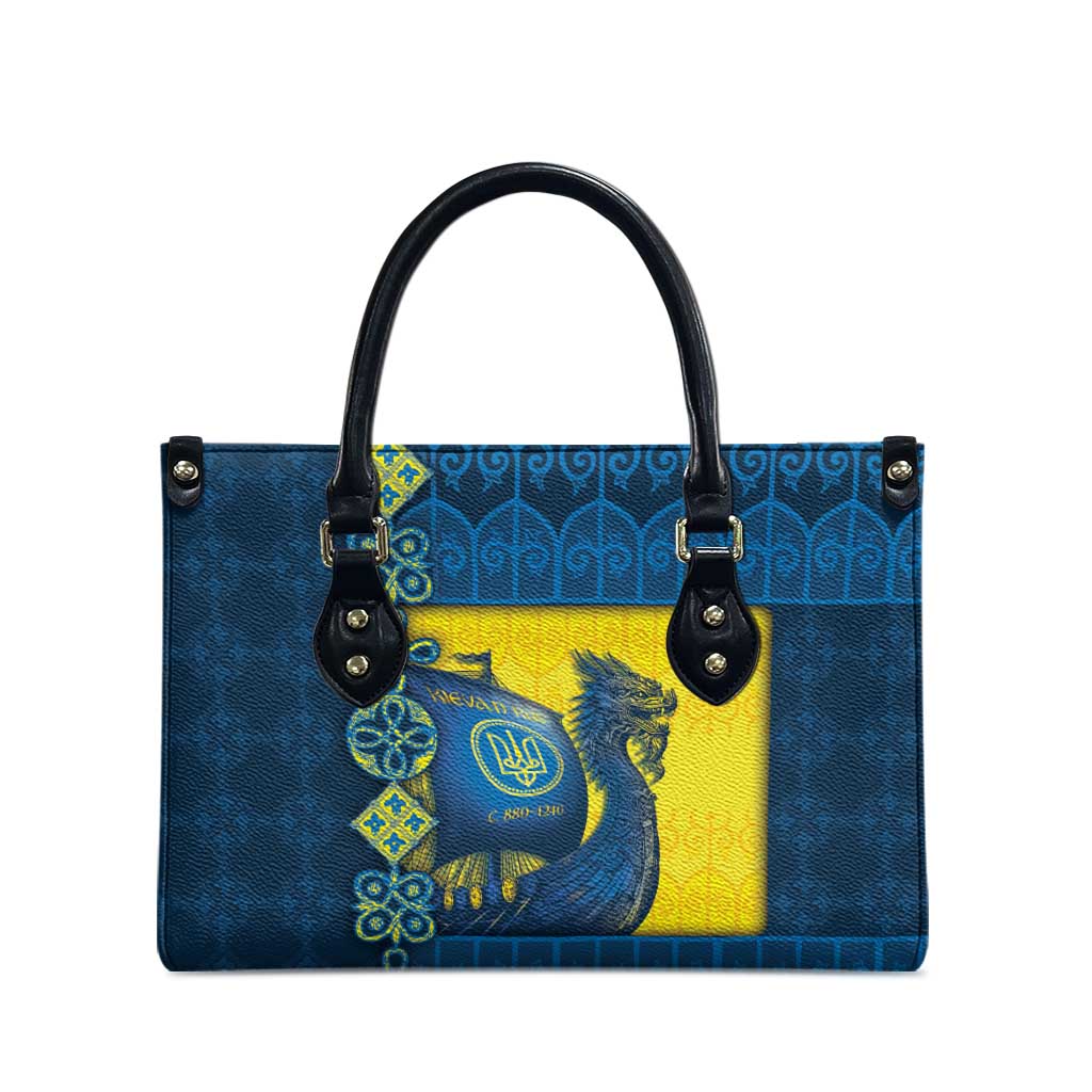 Kievan Rus Leather Bag Slavic Dragon Ship - Wonder Print Shop