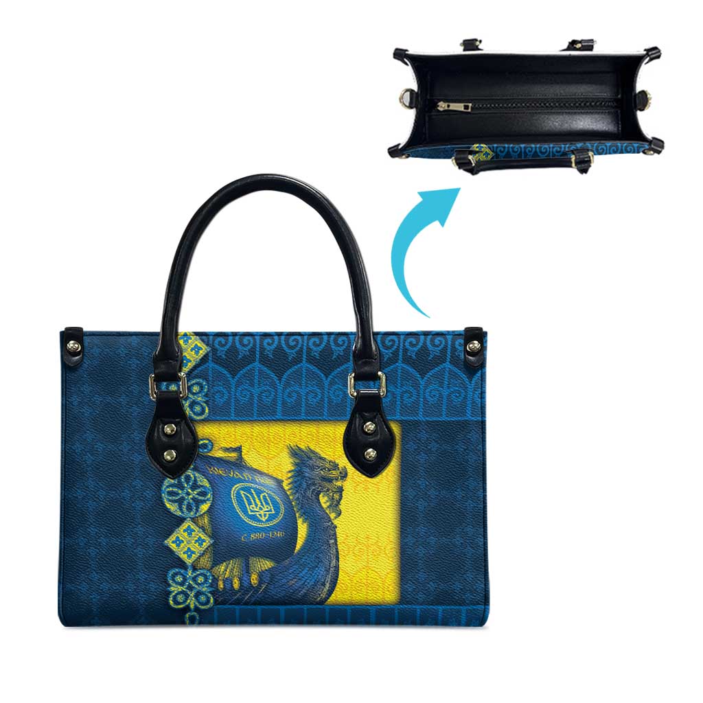 Kievan Rus Leather Bag Slavic Dragon Ship - Wonder Print Shop