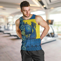 Kievan Rus Men Tank Top Slavic Dragon Ship - Wonder Print Shop