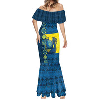 Kievan Rus Mermaid Dress Slavic Dragon Ship - Wonder Print Shop
