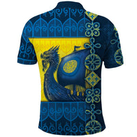 Kievan Rus Polo Shirt Slavic Dragon Ship - Wonder Print Shop