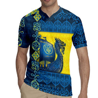 Kievan Rus Rugby Jersey Slavic Dragon Ship - Wonder Print Shop