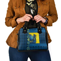 Kievan Rus Shoulder Handbag Slavic Dragon Ship - Wonder Print Shop