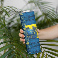 Kievan Rus Skinny Tumbler Slavic Dragon Ship - Wonder Print Shop
