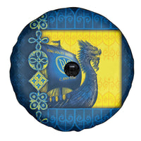 Kievan Rus Spare Tire Cover Slavic Dragon Ship - Wonder Print Shop