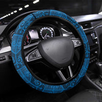 Kievan Rus Steering Wheel Cover Slavic Dragon Ship - Wonder Print Shop