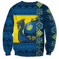 Kievan Rus Sweatshirt Slavic Dragon Ship - Wonder Print Shop