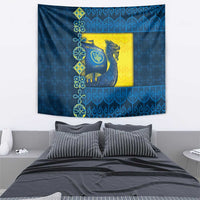 Kievan Rus Tapestry Slavic Dragon Ship - Wonder Print Shop