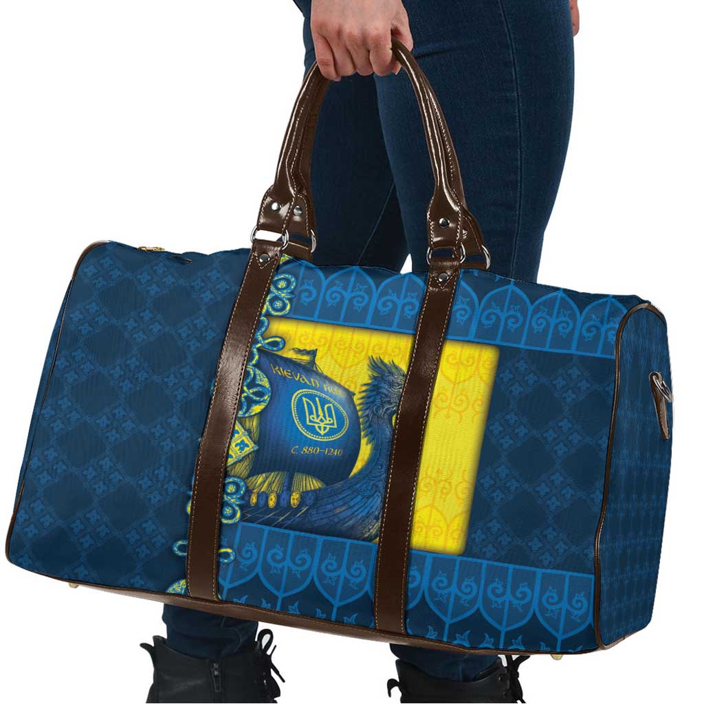 Kievan Rus Travel Bag Slavic Dragon Ship - Wonder Print Shop
