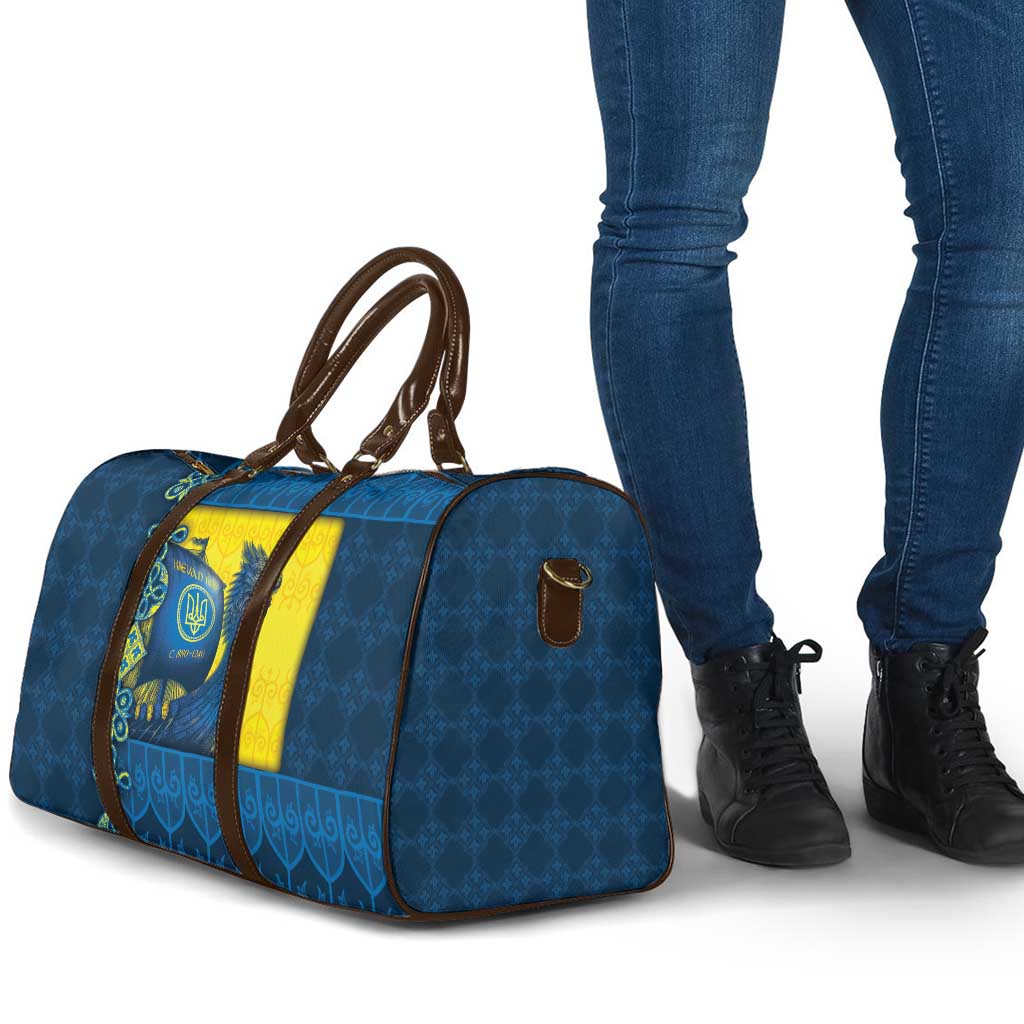 Kievan Rus Travel Bag Slavic Dragon Ship - Wonder Print Shop