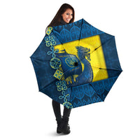 Kievan Rus Umbrella Slavic Dragon Ship - Wonder Print Shop