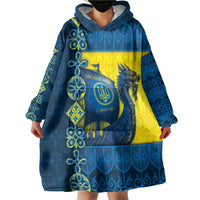 Kievan Rus Wearable Blanket Hoodie Slavic Dragon Ship - Wonder Print Shop