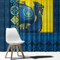 Kievan Rus Window Curtain Slavic Dragon Ship - Wonder Print Shop
