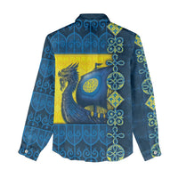 Kievan Rus Women Casual Shirt Slavic Dragon Ship - Wonder Print Shop