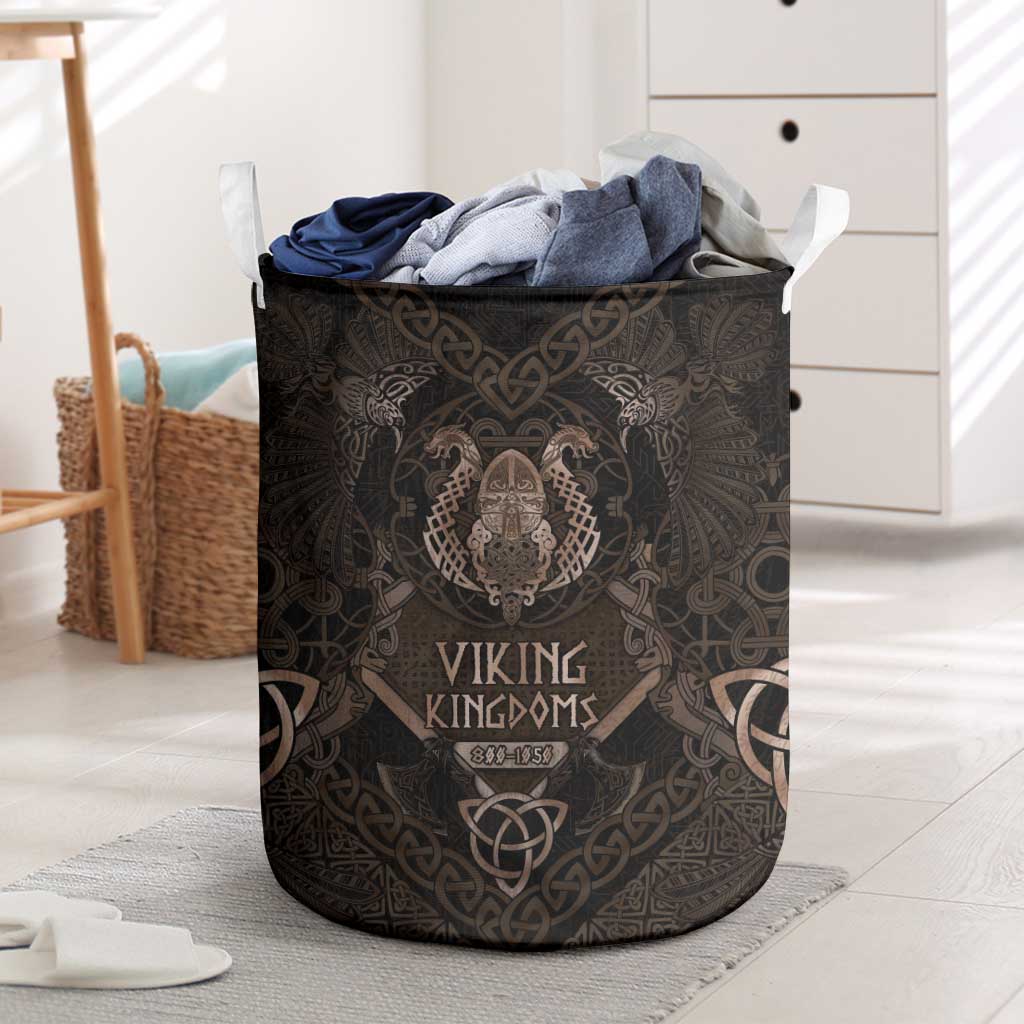 The Viking World Tour Laundry Basket Ancient Celtic Knot Patterns - Wonder Print Shop