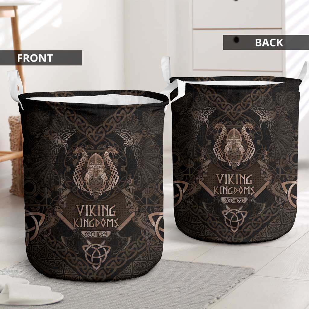 The Viking World Tour Laundry Basket Ancient Celtic Knot Patterns - Wonder Print Shop