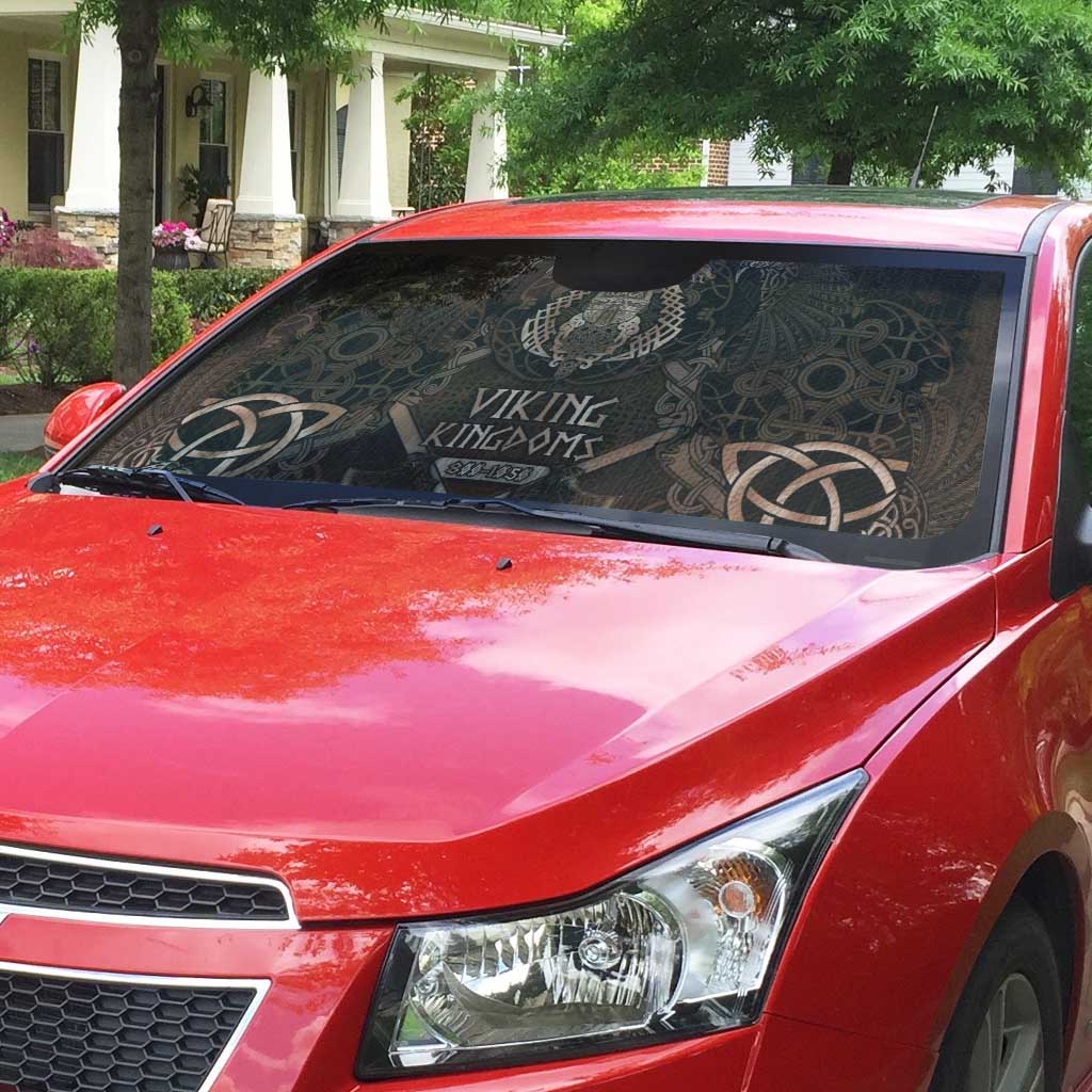 The Viking World Tour Auto Sun Shade Ancient Celtic Knot Patterns - Wonder Print Shop