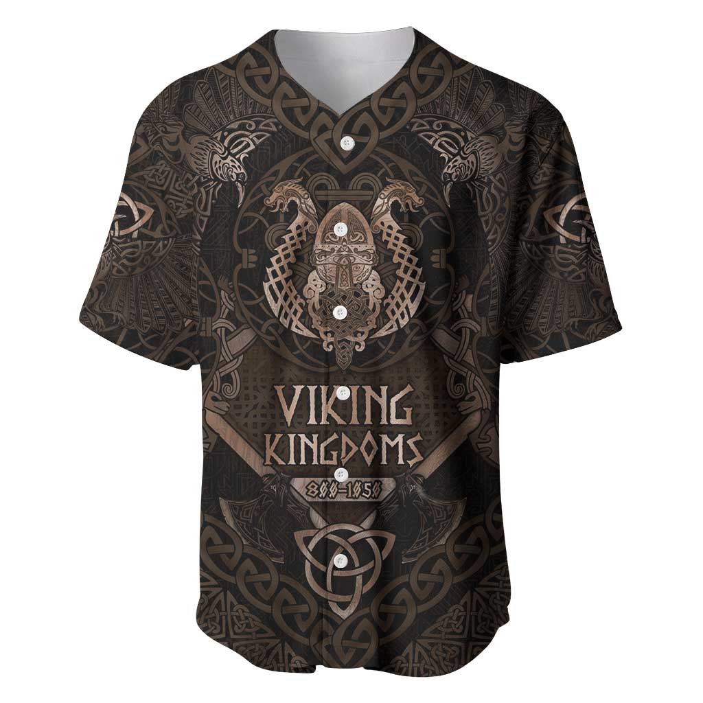 The Viking World Tour Baseball Jersey Ancient Celtic Knot Patterns - Wonder Print Shop