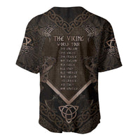 The Viking World Tour Baseball Jersey Ancient Celtic Knot Patterns - Wonder Print Shop