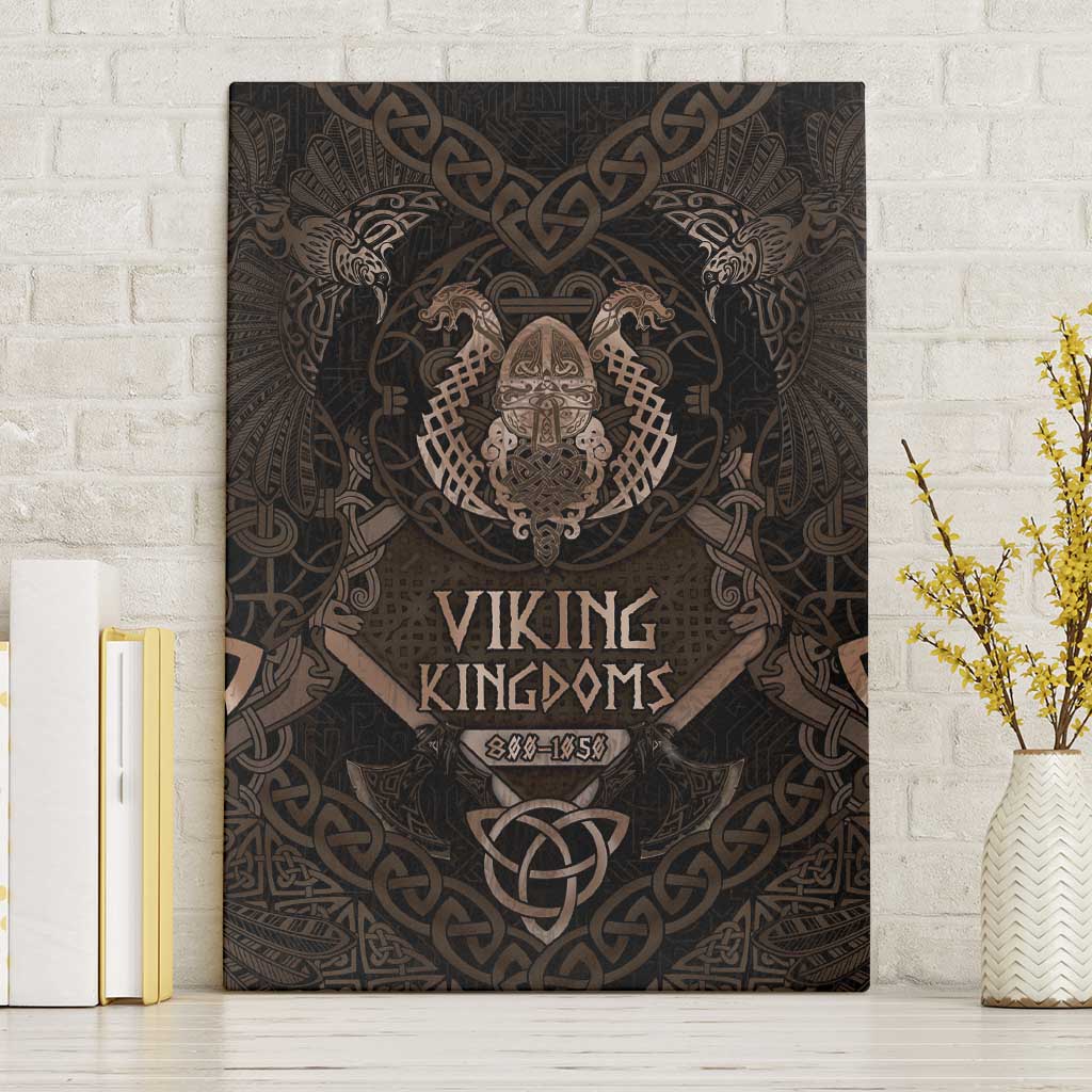 The Viking World Tour Canvas Wall Art Ancient Celtic Knot Patterns - Wonder Print Shop
