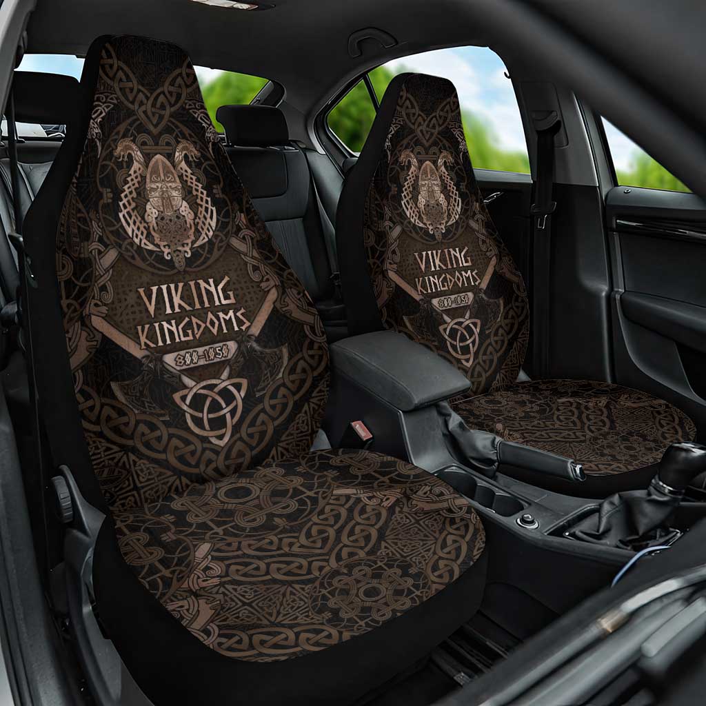 The Viking World Tour Car Seat Cover Ancient Celtic Knot Patterns - Wonder Print Shop