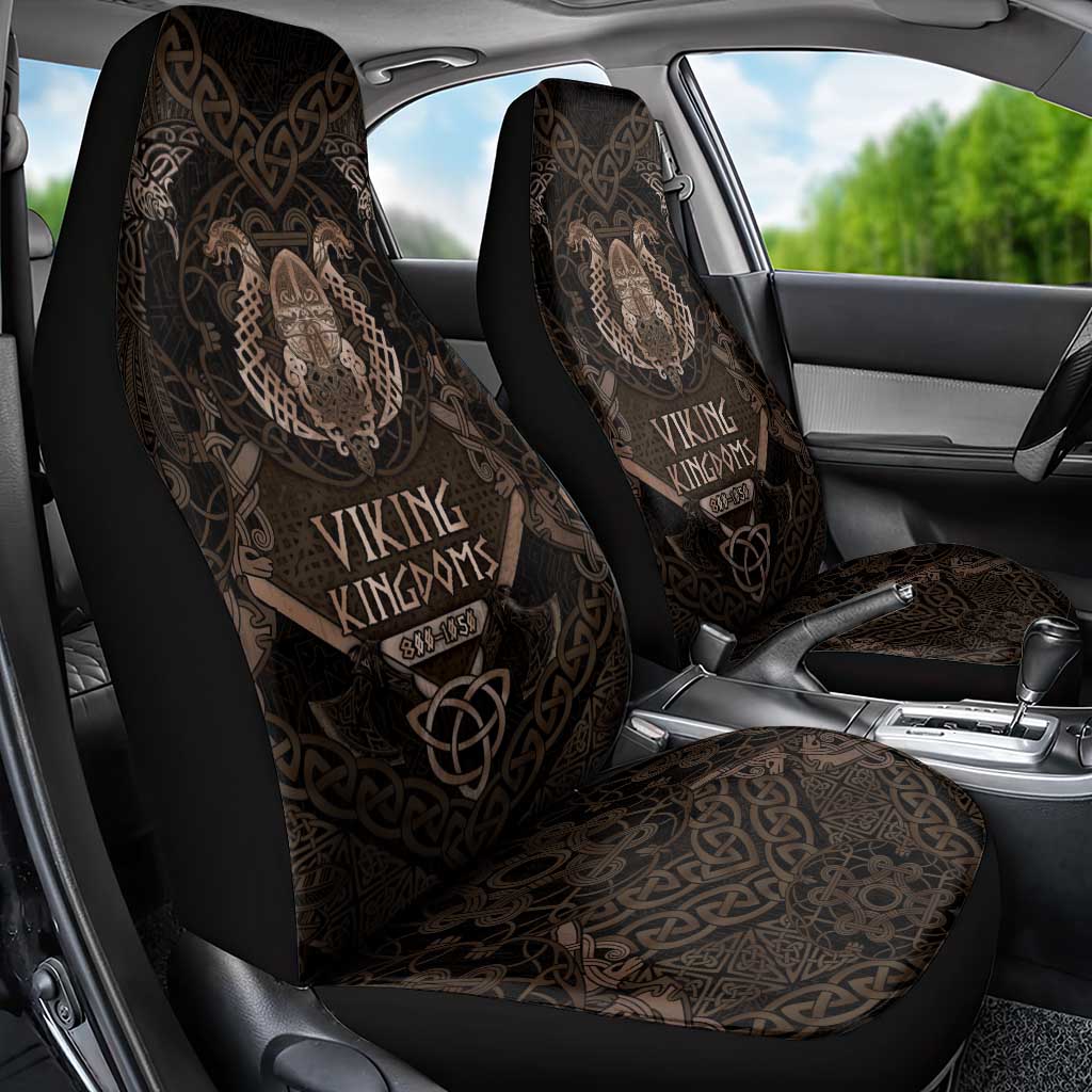 The Viking World Tour Car Seat Cover Ancient Celtic Knot Patterns - Wonder Print Shop