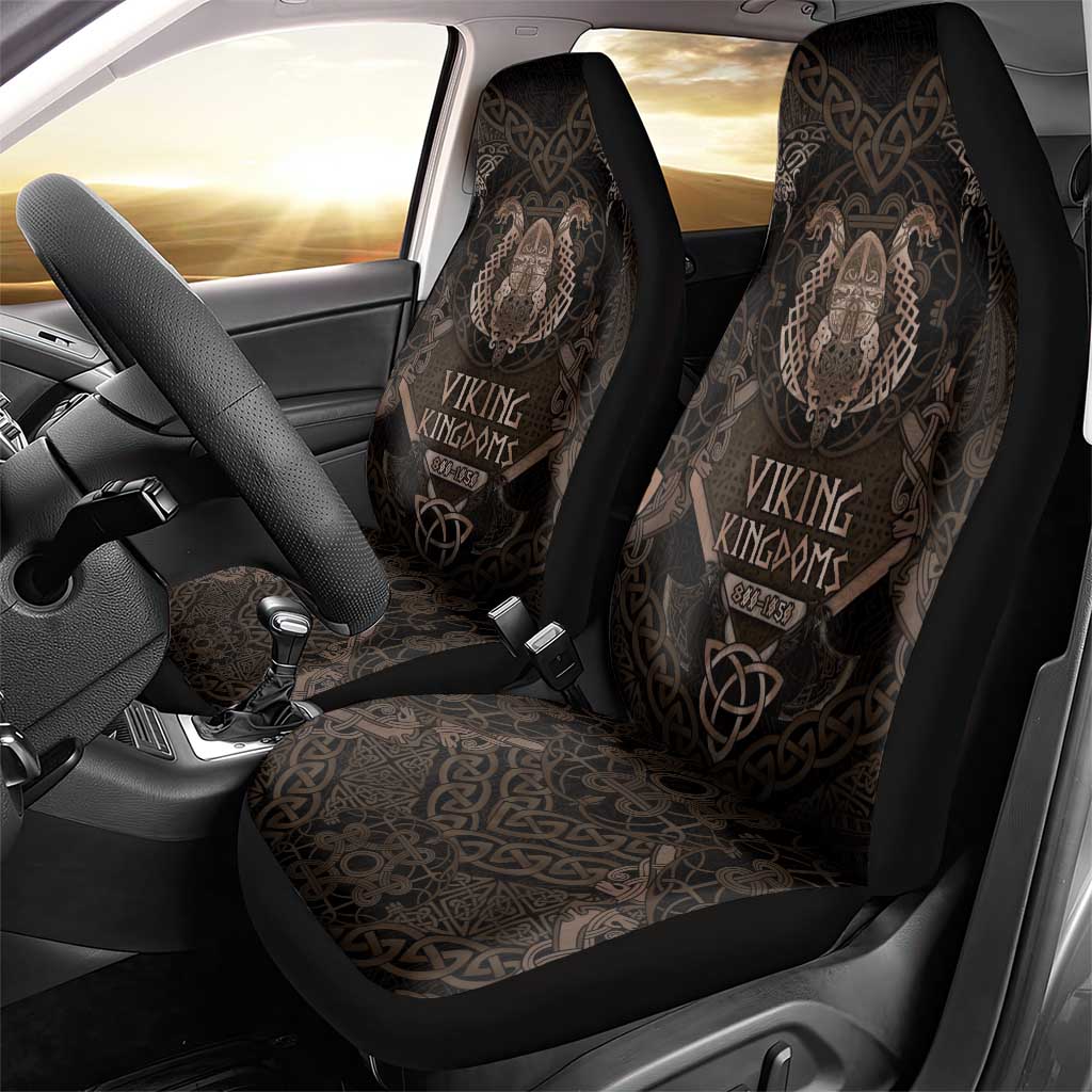 The Viking World Tour Car Seat Cover Ancient Celtic Knot Patterns - Wonder Print Shop