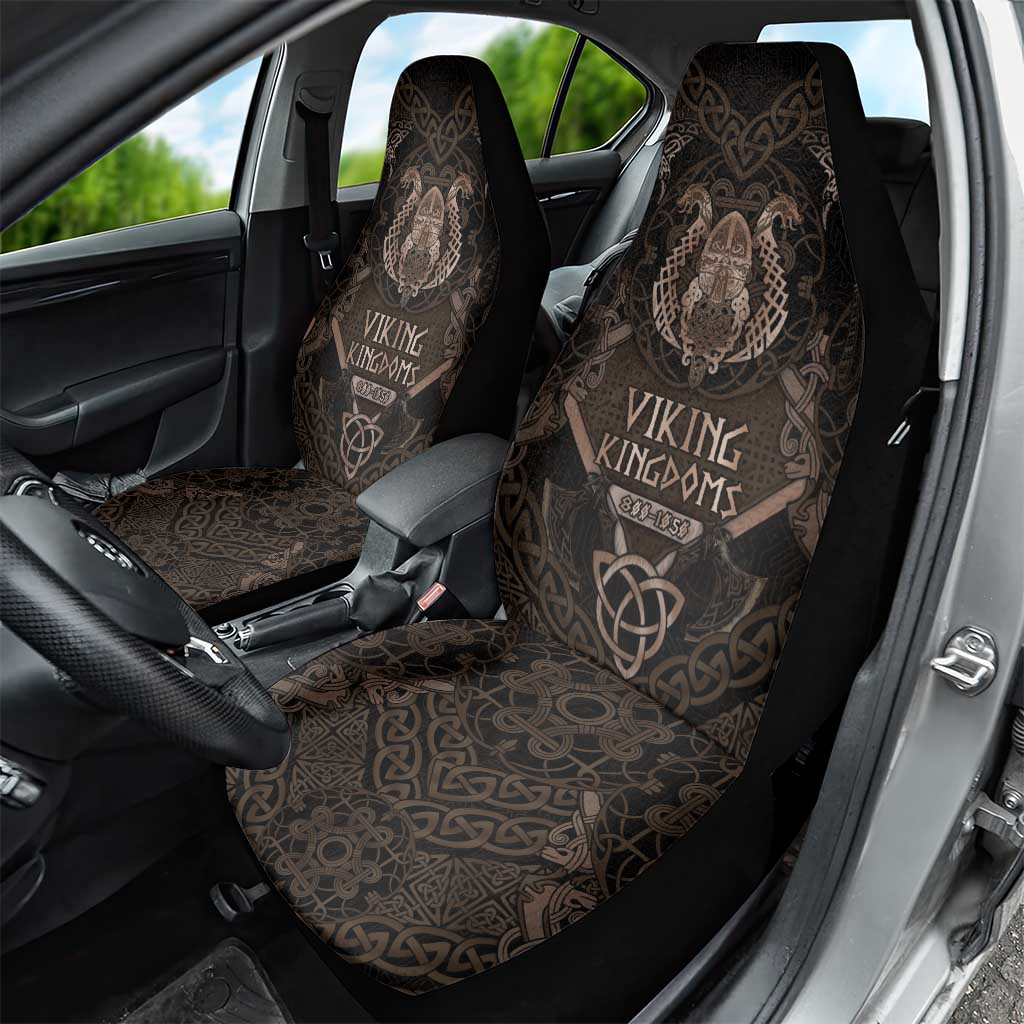 The Viking World Tour Car Seat Cover Ancient Celtic Knot Patterns - Wonder Print Shop