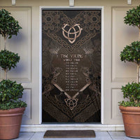 The Viking World Tour Door Cover Ancient Celtic Knot Patterns - Wonder Print Shop