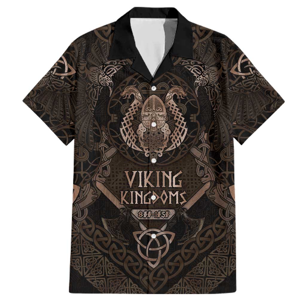 The Viking World Tour Family Matching Mermaid Dress and Hawaiian Shirt Ancient Celtic Knot Patterns - Wonder Print Shop