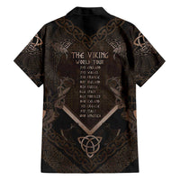 The Viking World Tour Family Matching Mermaid Dress and Hawaiian Shirt Ancient Celtic Knot Patterns - Wonder Print Shop