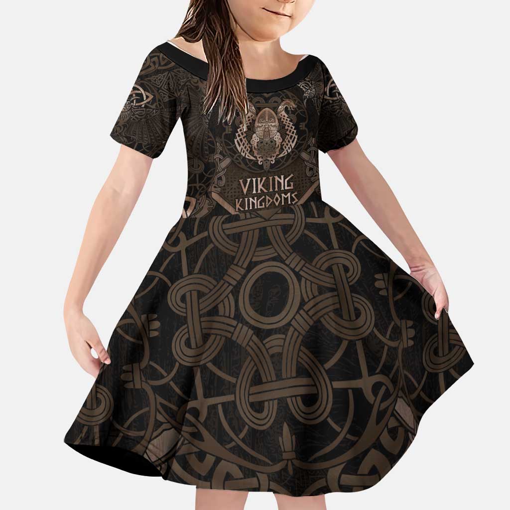 The Viking World Tour Family Matching Puletasi and Hawaiian Shirt Ancient Celtic Knot Patterns - Wonder Print Shop