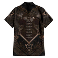 The Viking World Tour Family Matching Puletasi and Hawaiian Shirt Ancient Celtic Knot Patterns - Wonder Print Shop