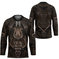 The Viking World Tour Hockey Jersey Ancient Celtic Knot Patterns - Wonder Print Shop