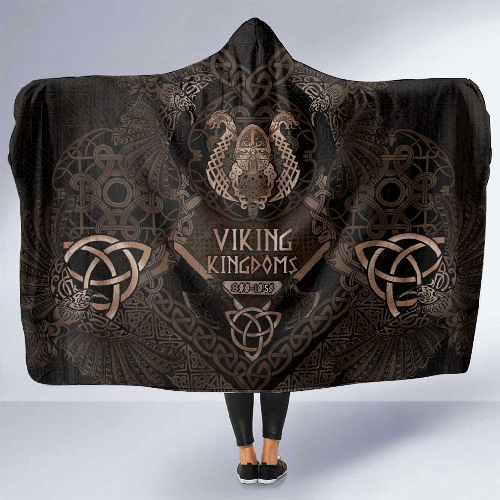 The Viking World Tour Hooded Blanket Ancient Celtic Knot Patterns - Wonder Print Shop
