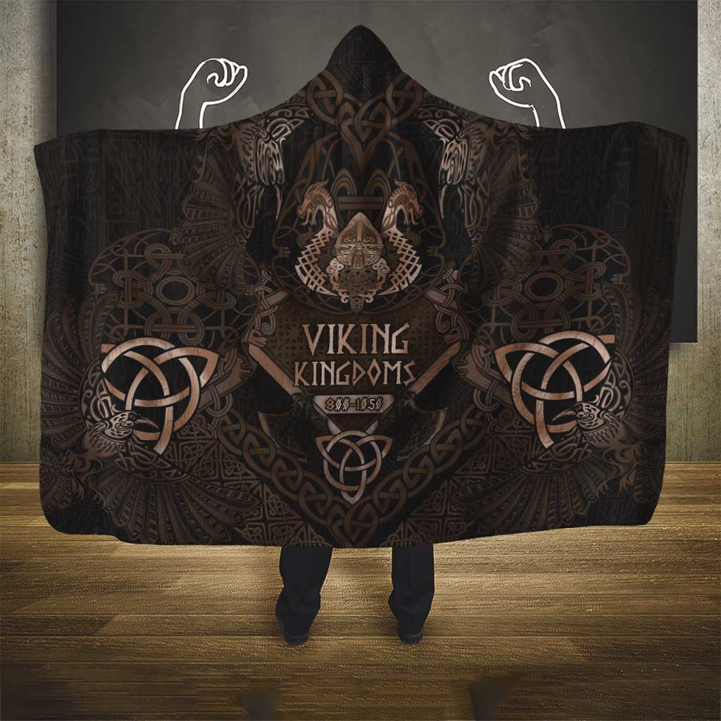 The Viking World Tour Hooded Blanket Ancient Celtic Knot Patterns - Wonder Print Shop