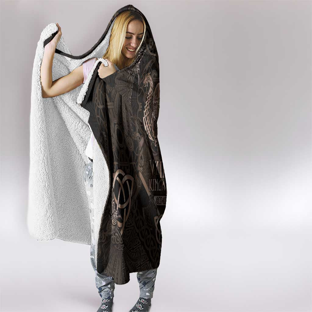 The Viking World Tour Hooded Blanket Ancient Celtic Knot Patterns - Wonder Print Shop