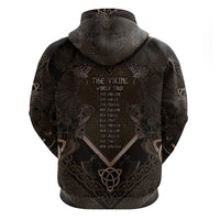 The Viking World Tour Hoodie Ancient Celtic Knot Patterns - Wonder Print Shop