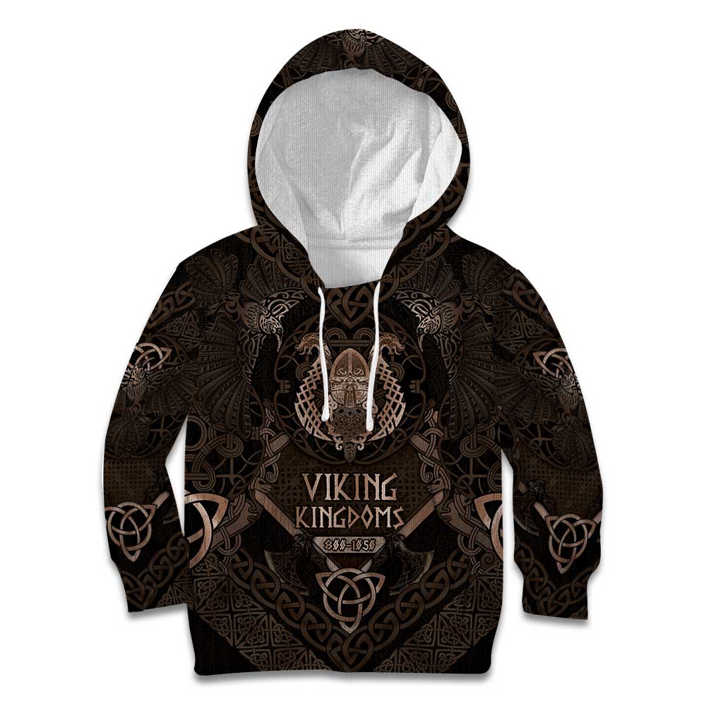 The Viking World Tour Kid Hoodie Ancient Celtic Knot Patterns - Wonder Print Shop