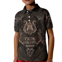 The Viking World Tour Kid Polo Shirt Ancient Celtic Knot Patterns - Wonder Print Shop