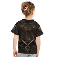 The Viking World Tour Kid T Shirt Ancient Celtic Knot Patterns - Wonder Print Shop