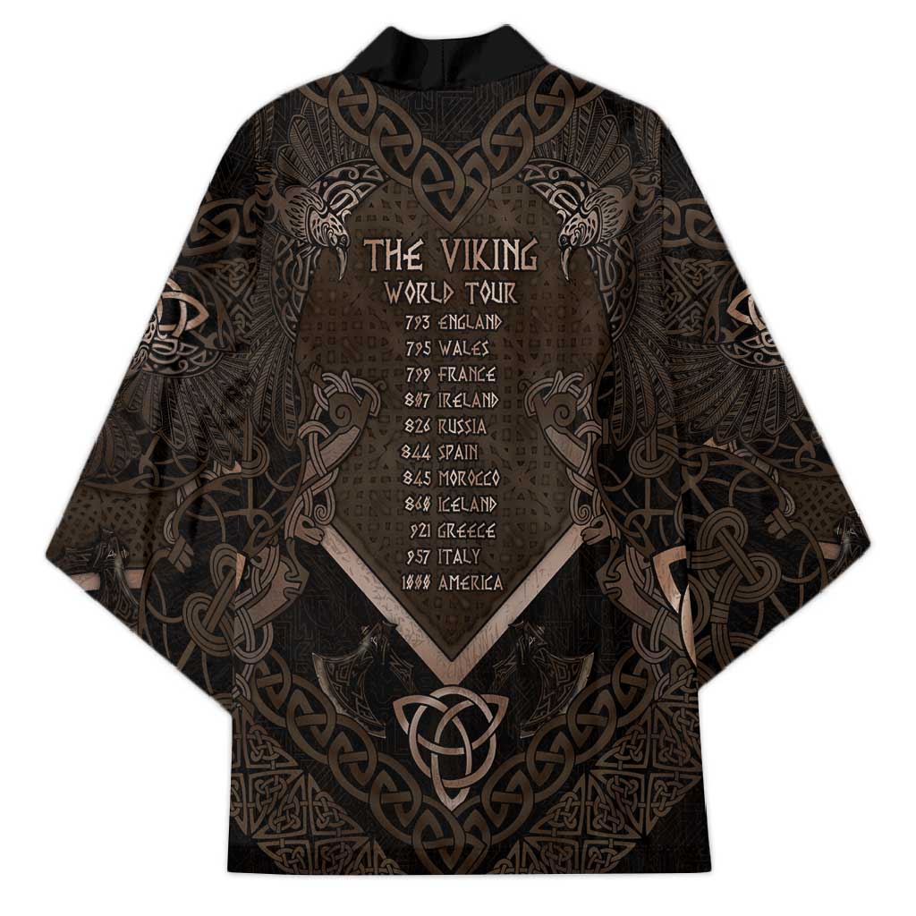 The Viking World Tour Kimono Ancient Celtic Knot Patterns - Wonder Print Shop