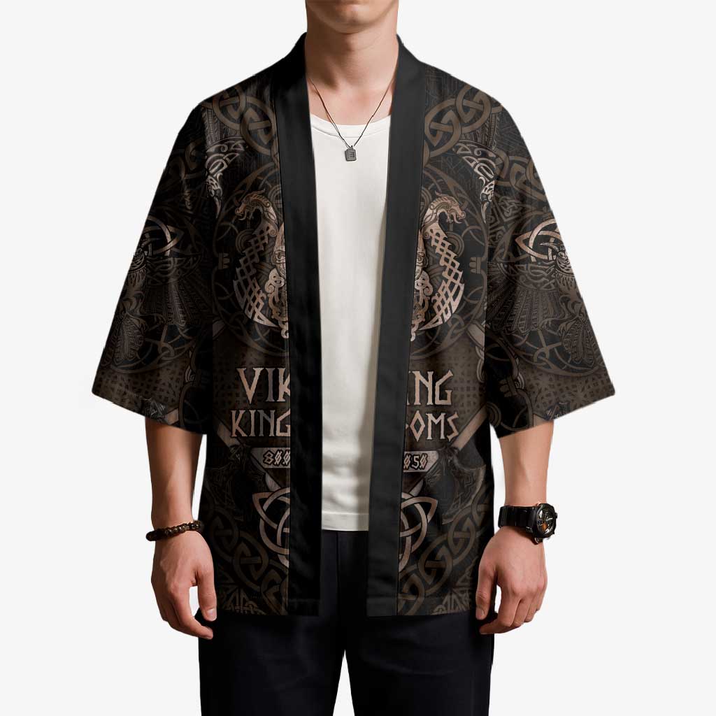 The Viking World Tour Kimono Ancient Celtic Knot Patterns - Wonder Print Shop