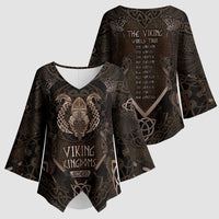 The Viking World Tour Kimono Sleeve Blouse Ancient Celtic Knot Patterns - Wonder Print Shop