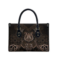 The Viking World Tour Leather Bag Ancient Celtic Knot Patterns - Wonder Print Shop